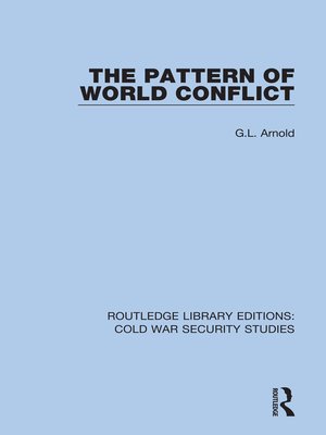 cover image of The Pattern of World Conflict